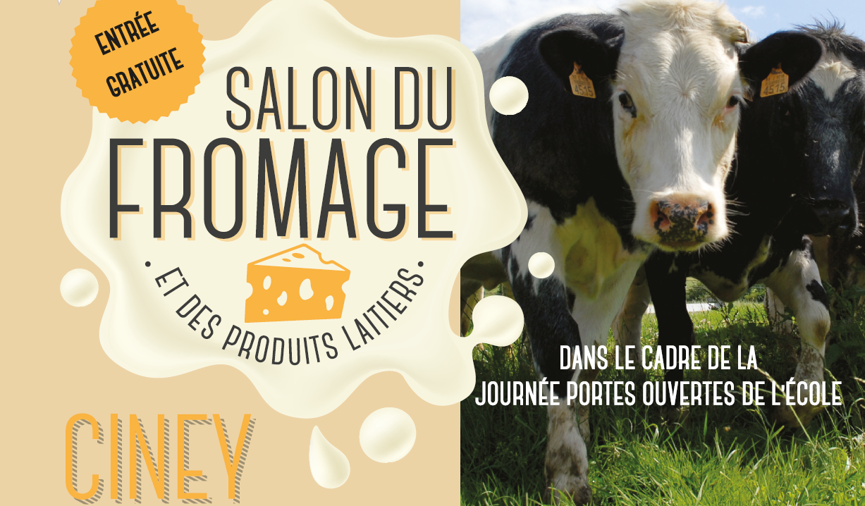 Affiche Salon du Fromage et des Produits Laitiers