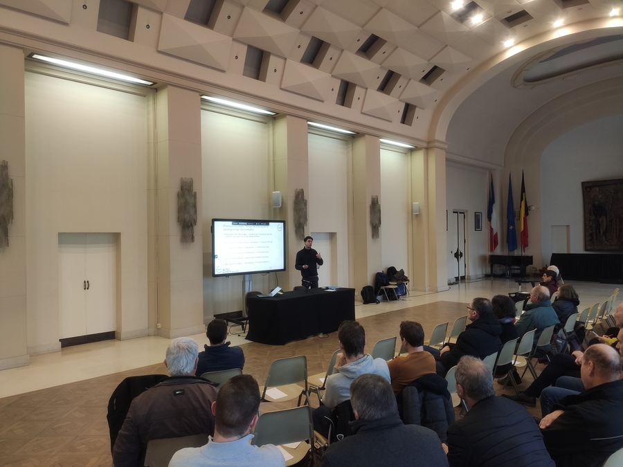 Présentations des premiers résultats PRW104