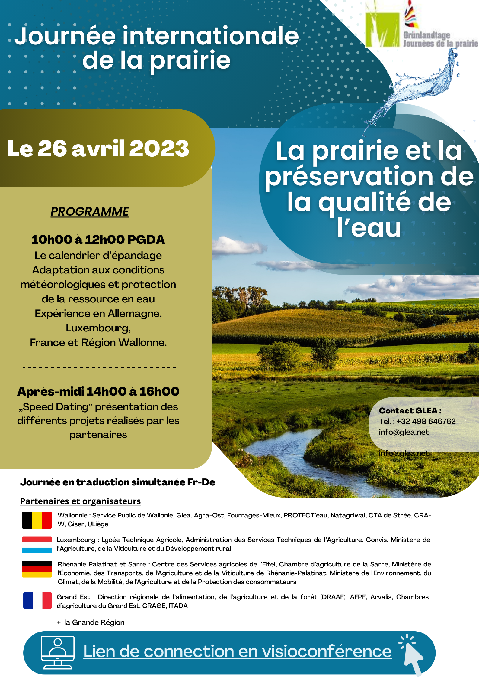 Affiche Journée internationale de la prairie